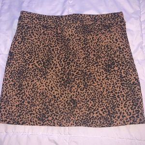 Forever 21 Cheetah Skirt